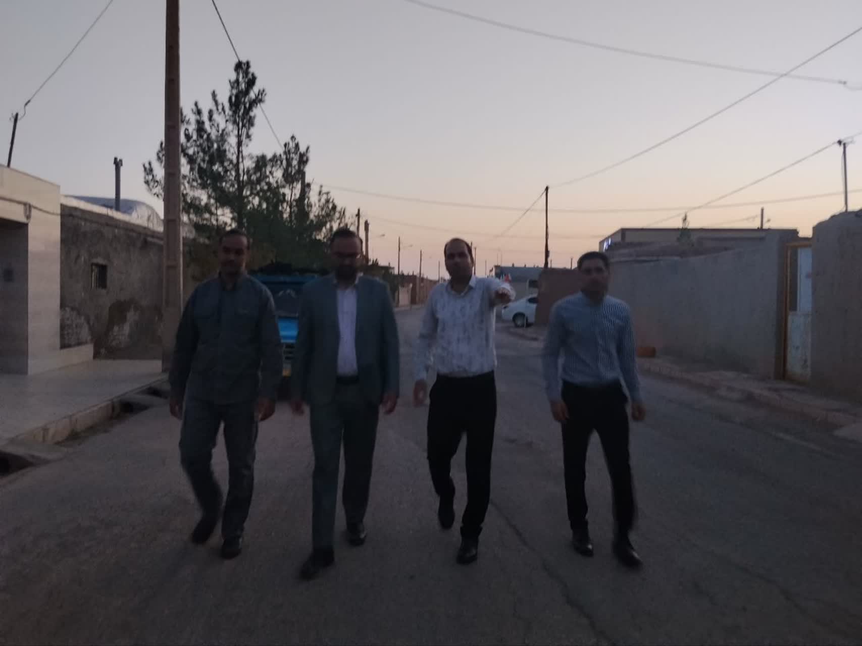 پیگیری بی واسطه مطالبات در روستای عمرویی در ادامه بازدیدهای میدانی