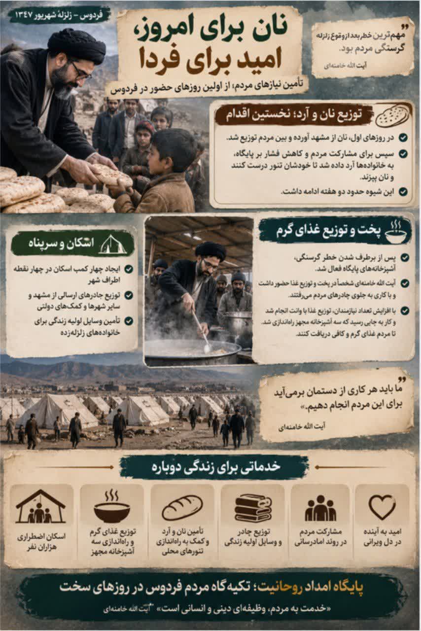 گاهی برای نجات یک شهر، باید از یک تکه نان شروع