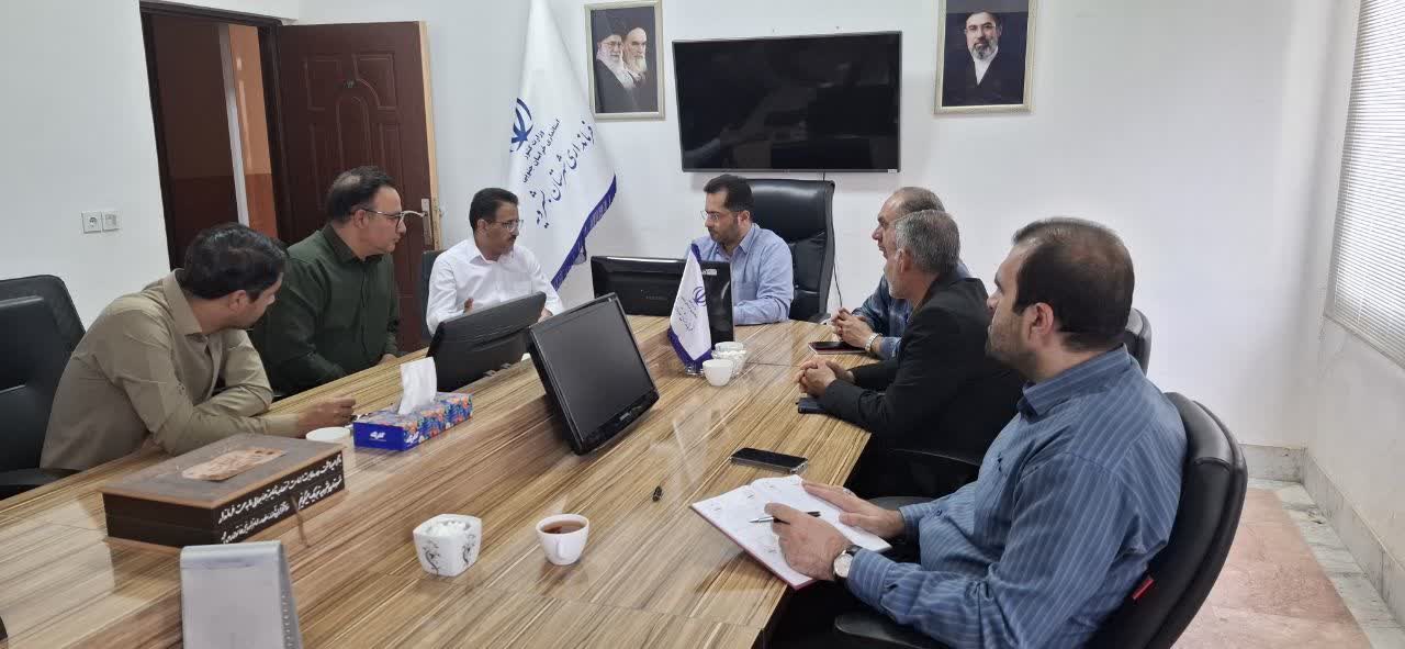 نشست فرماندار بشرویه برای پیگیری پروژه‌های کلان شهرسازی