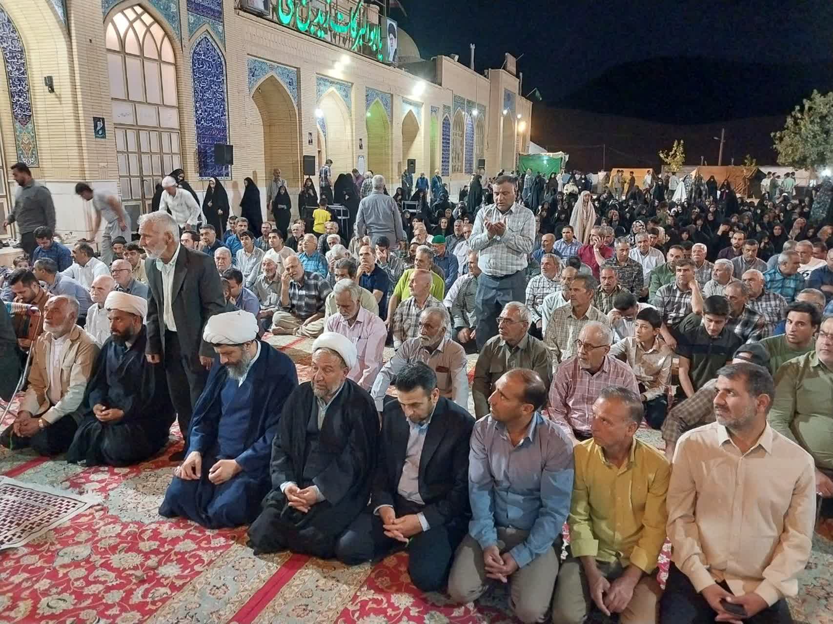 برگزاری سنت سالانه زیارت امامزاده زیدبن علی(ع) با حضور قافله زیارتی مردم بشرویه