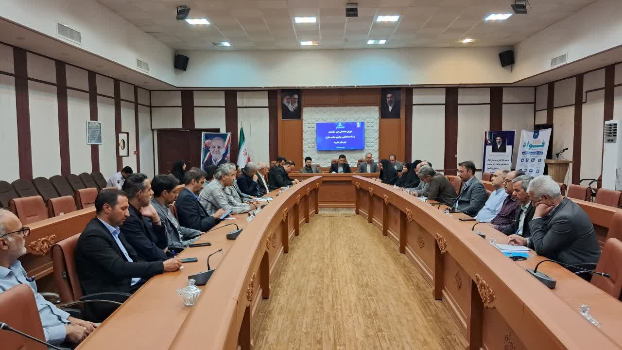 جلسه شورای سالمندان و ستاد مناسب‌سازی شهرستان بشرویه