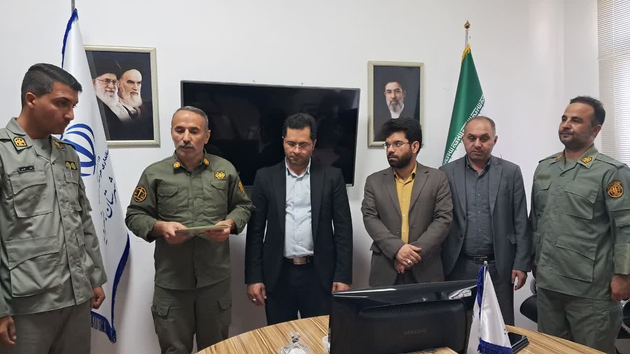 تکریم و معارفه رئیس اداره حفاظت محیط زیست شهرستان بشرویه
