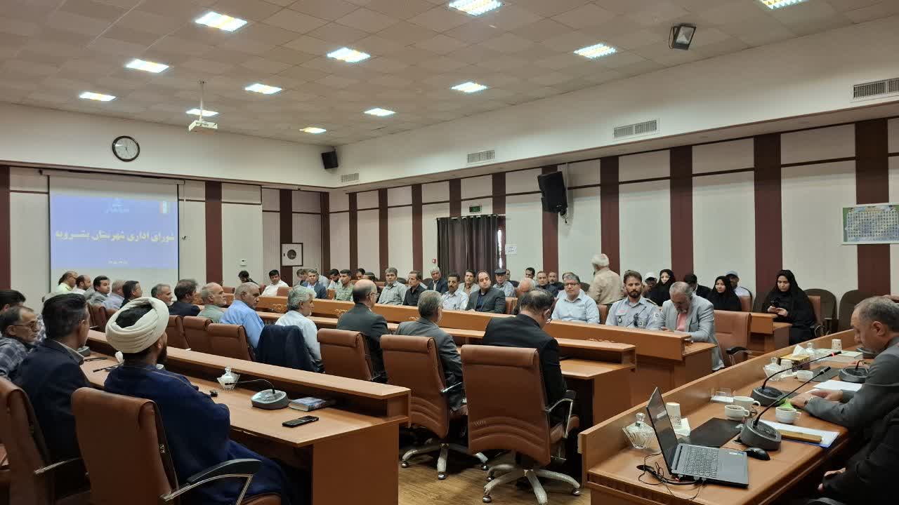برگزاری جلسه شورای اداری شهرستان بشرویه با حضور مسئولین
