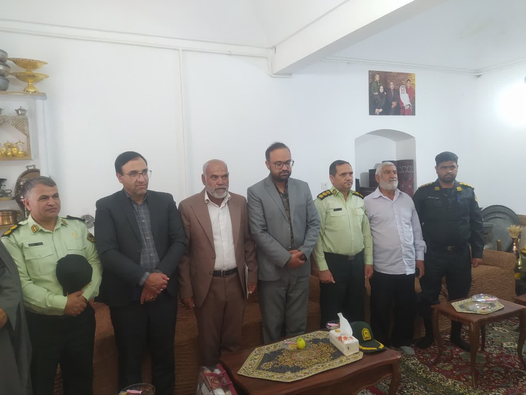 دیدار و تکریم فرماندار و مسئولان شهرستان سرایان...