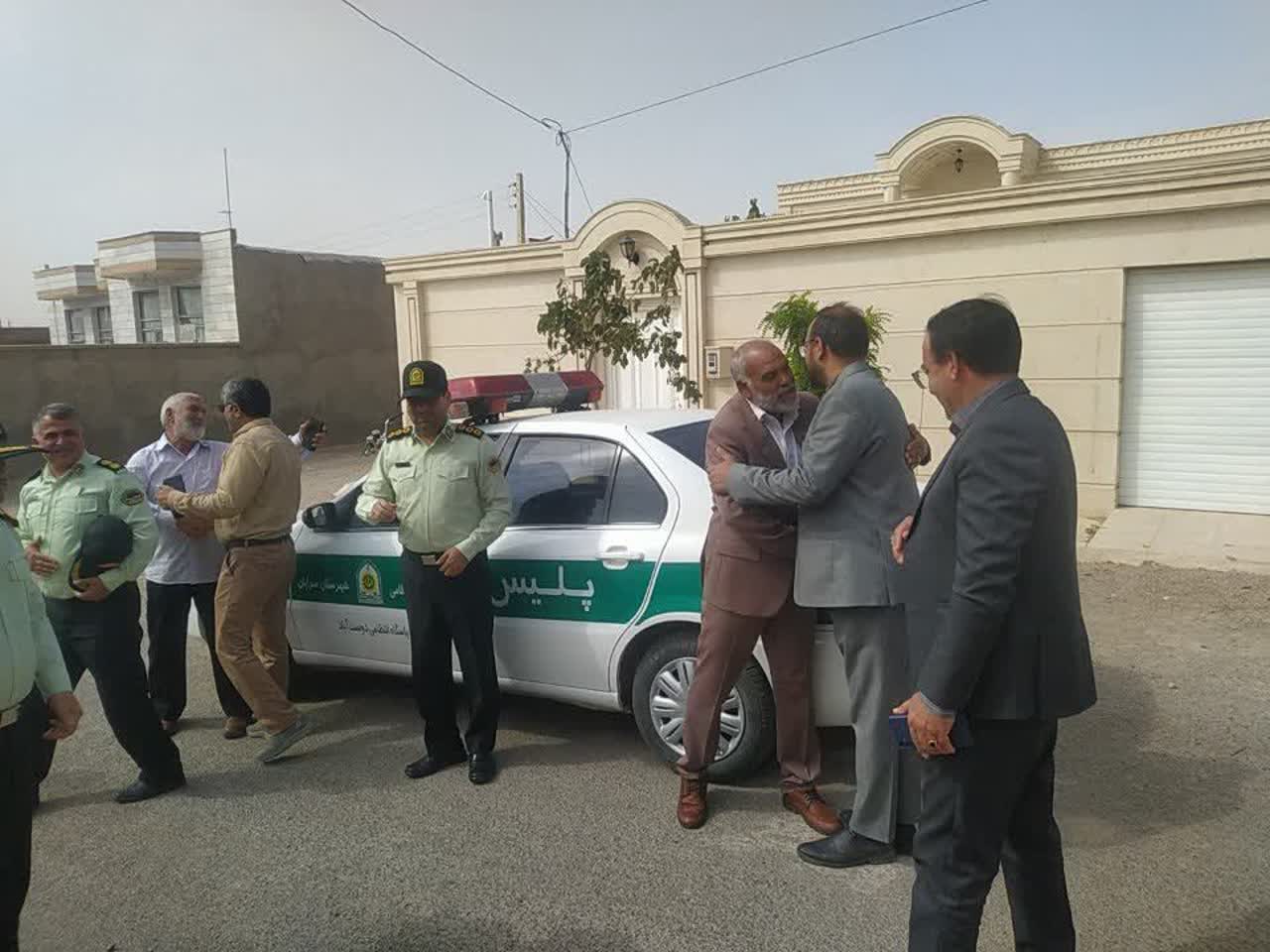 دیدار و تکریم فرماندار و مسئولان شهرستان سرایان...
