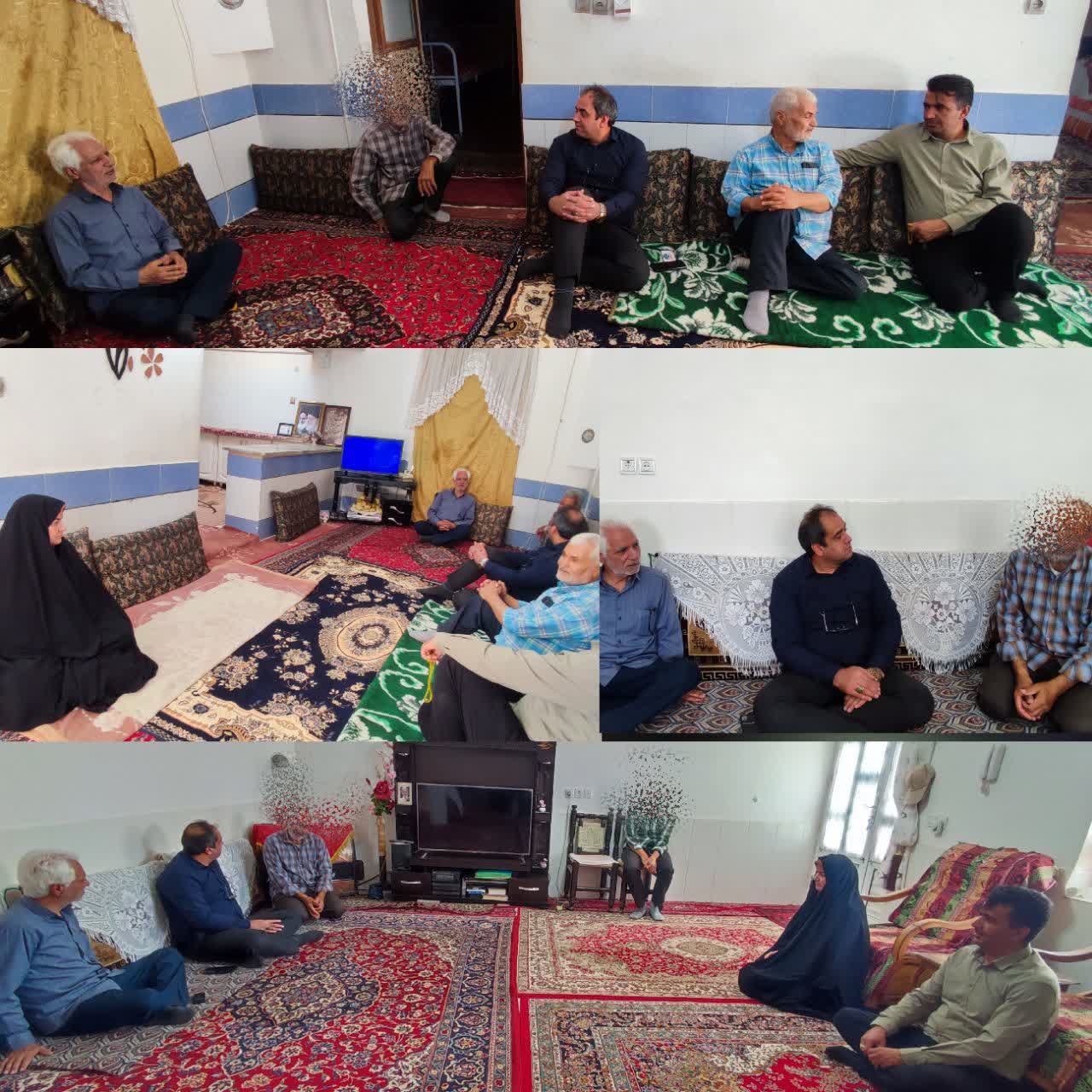 بازدید رئیس بهزیستی بشرویه از منزل مددجویان تحت پوشش در نیگنان