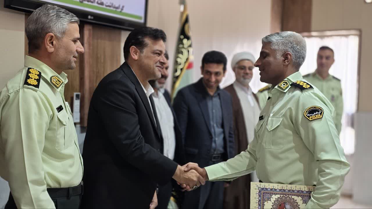 تقدیر فرماندار و شورای تأمین فردوس از فرماندهی انتظامی شهرستان