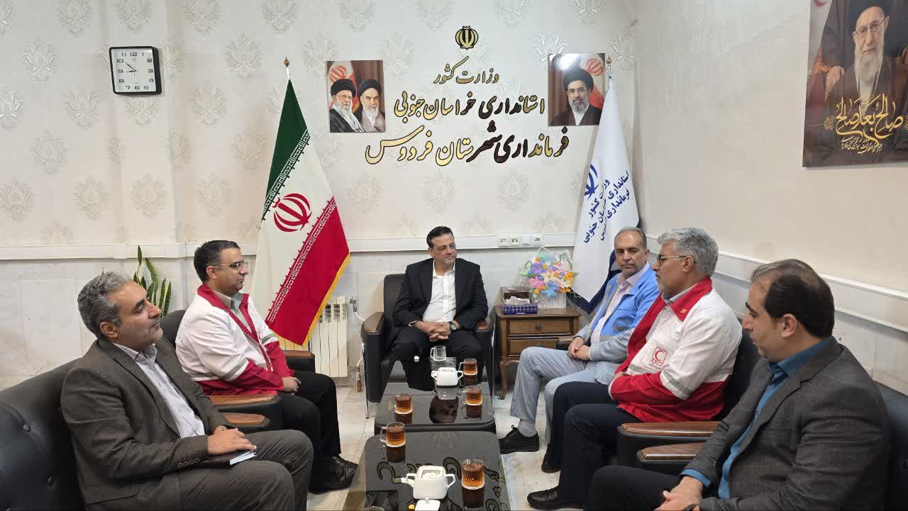 تأکید فرماندار بر تقویت زیرساخت های هلال احمر و...