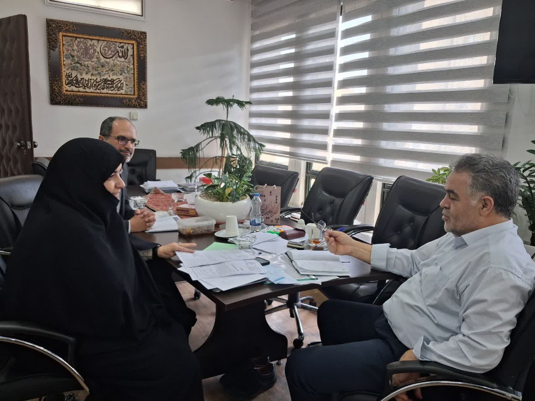 پیگیری مطالبات آموزش و پرورش فردوس در وزارت آموزش و پرورش
