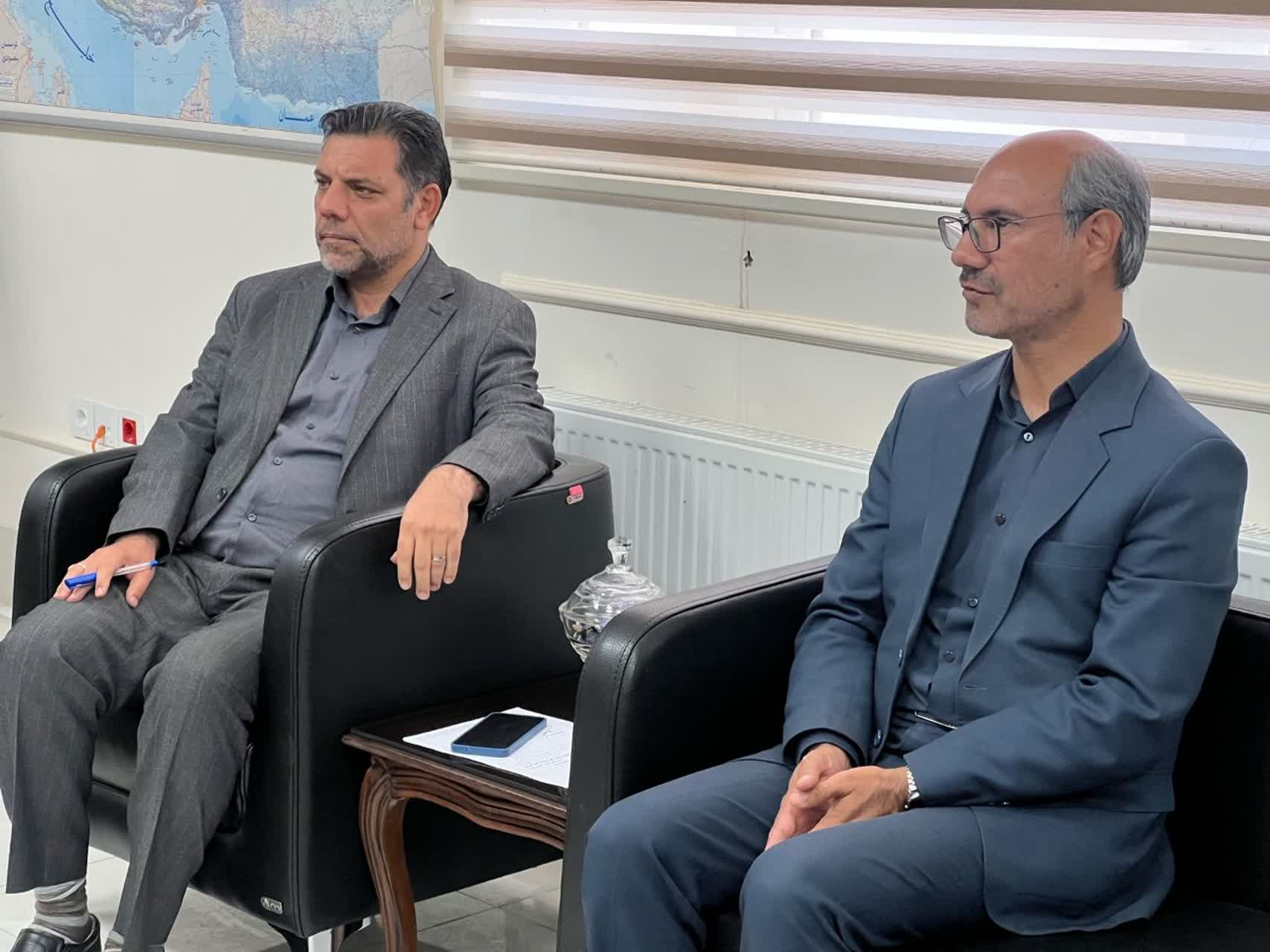 پیگیری مطالبات زیرساختی بشرویه در دیدار فرماندار با مدیرکل راه و شهرسازی