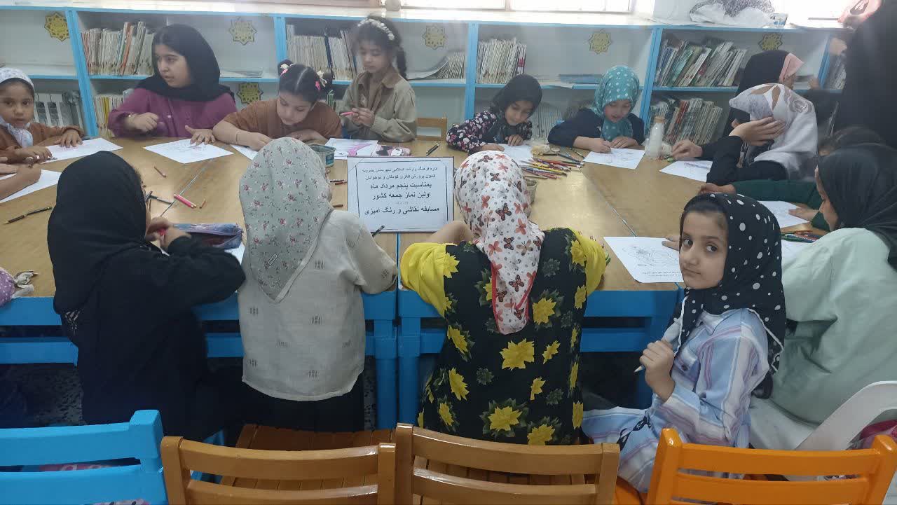 «تلاقیِ هنر و معنویت در قابِ نونهالان» پنجم مرد...