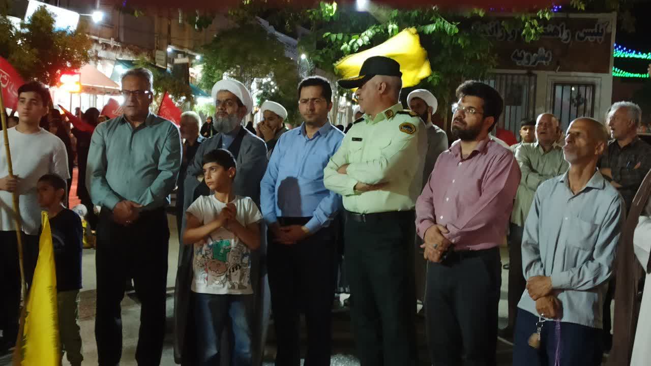صد و هفتاد و پنجمین شب میدان داری با حضور امام جمعه و فرماندار شهرستان