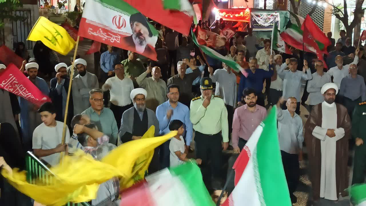 صد و هفتاد و پنجمین شب میدان داری مردم ولایتمدار بشرویه