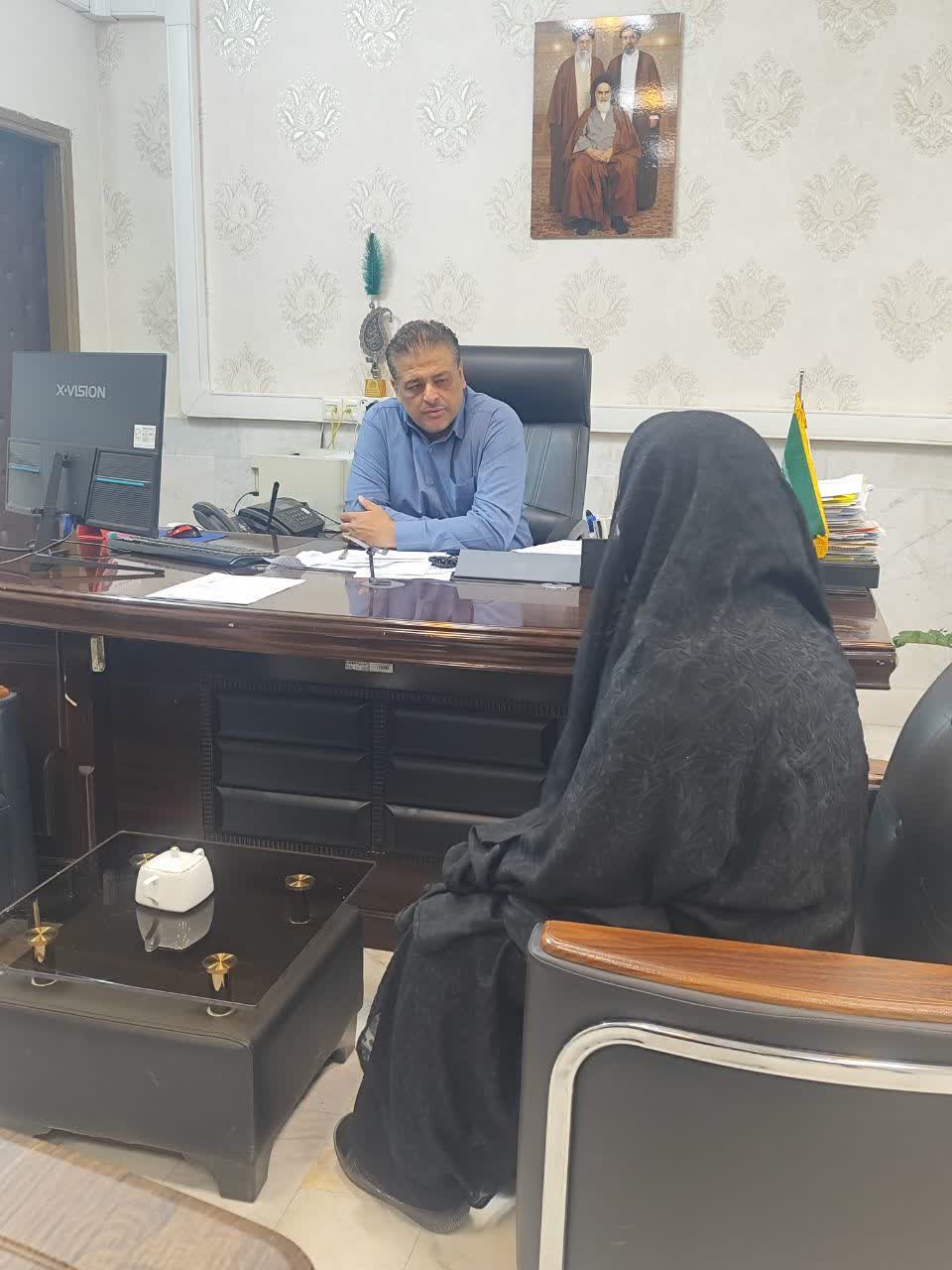 برگزاری ملاقات مردمی فرماندار شهرستان فردوس در ...